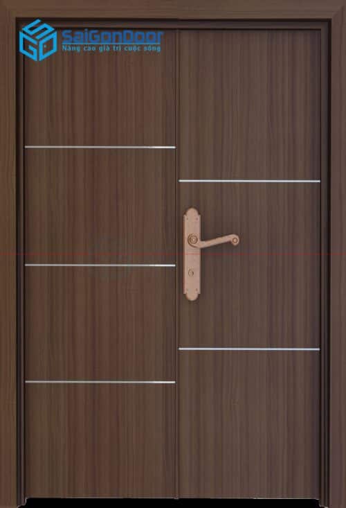 CỬA GỖ CÔNG NGHIỆP MDF LAMINATE 2P1R52s 12 Cửa gỗ công nghiệp MDF Laminate 2P1R52s