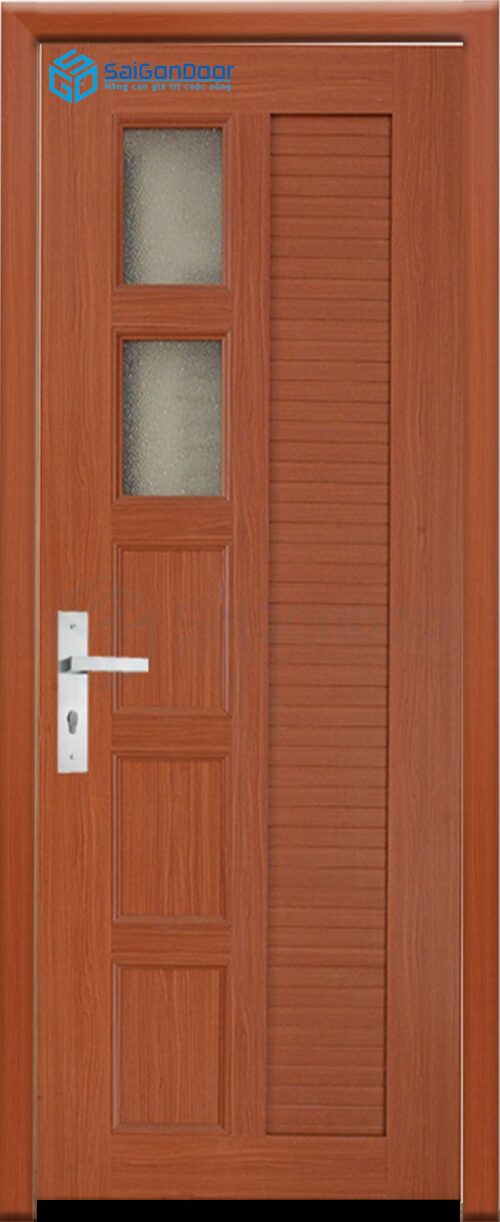 CỬA NHỰA PHÒNG NGỦ PN Cua nhua gia go Dai Loan YO-24 12 Cửa nhựa phòng ngủ PN Cua nhua gia go Dai Loan YO-24