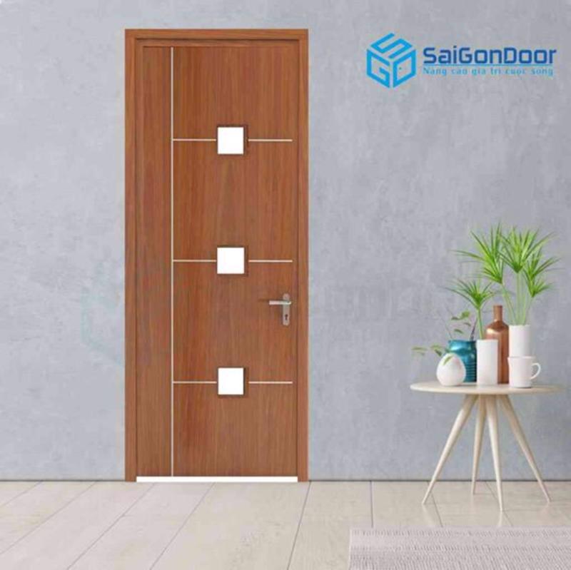 Mẫu cửa gỗ nhựa PVC mới nhất tại SaiGonDoor