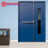 Cửa thép chống cháy TCC 2P1G1 xanh dương 3 Cua thep chong chay 2P1G1 xanh duong.jpgDOT6.1