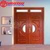Cửa Thép Vân Gỗ SGD-KM.TVG-2C-1 1 SGD KM.TVG 2C 1