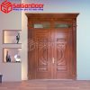 Cửa Thép Vân Gỗ SGD-KM.TVG-2C-15 1 SGD KM.TVG 2C 15