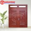 Cửa Thép Vân Gỗ SGD-KM.TVG-2C-4 1 SGD KM.TVG 2C 4