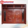 Cửa Thép Vân Gỗ SGD-KM.TVG-4C.25 2 SGD KM.TVG 4C.21