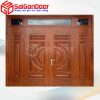 Cửa Thép Vân Gỗ SGD-KM.TVG-4C.35n. 2 SGD KM.TVG 4C.31
