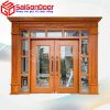 Cửa Thép Vân Gỗ SGD-KM.TVG-4C.6 2 SGD KM.TVG 4C.41n