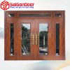 Cửa Thép Vân Gỗ SGD-KM.TVG-4C.7 2 SGD KM.TVG 4C.42n