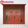 Cửa Thép Vân Gỗ KD1.01 2 SGD KM.TVG 4C.6
