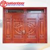 Cửa Thép Vân Gỗ KG-1.08 2 SGD KM.TVG 4C.7