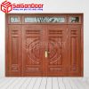 Cửa Thép Vân Gỗ KG-1.11 1 SGD KM.TVG 4C.8